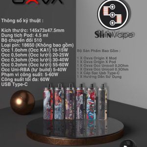 OXVA Origin X 60w Pod Kit