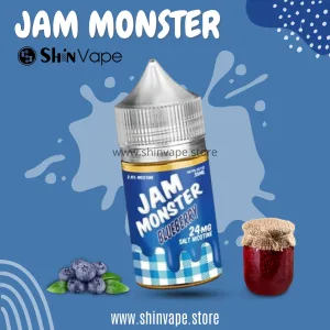 Jam Monster Mứt Việt Quất 30ml - Blueberry