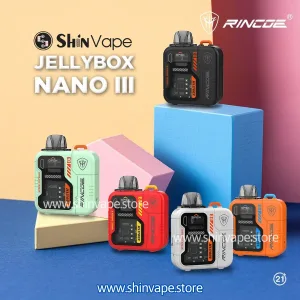 Jellybox Nano 3 Pod Kit By Rincoe