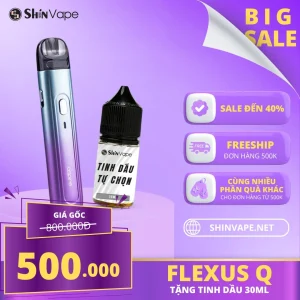 Combo Flexus Q - Kèm Tinh Dầu