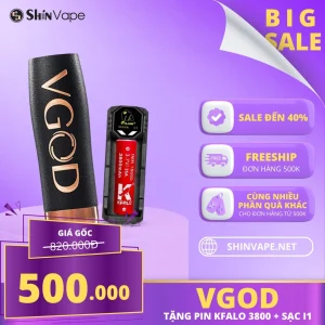 Combo VGOD ELITE Mech Mod