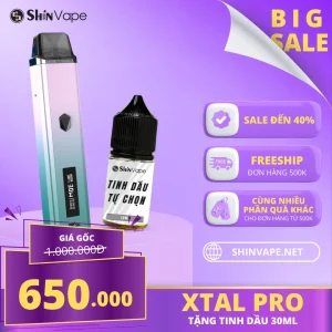 Combo Xtal Pro - Kèm TInh Dầu