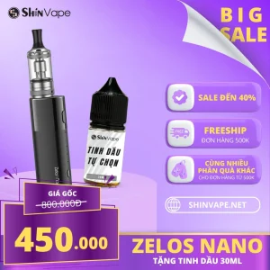 Combo Aspire Zelos Nano Kit